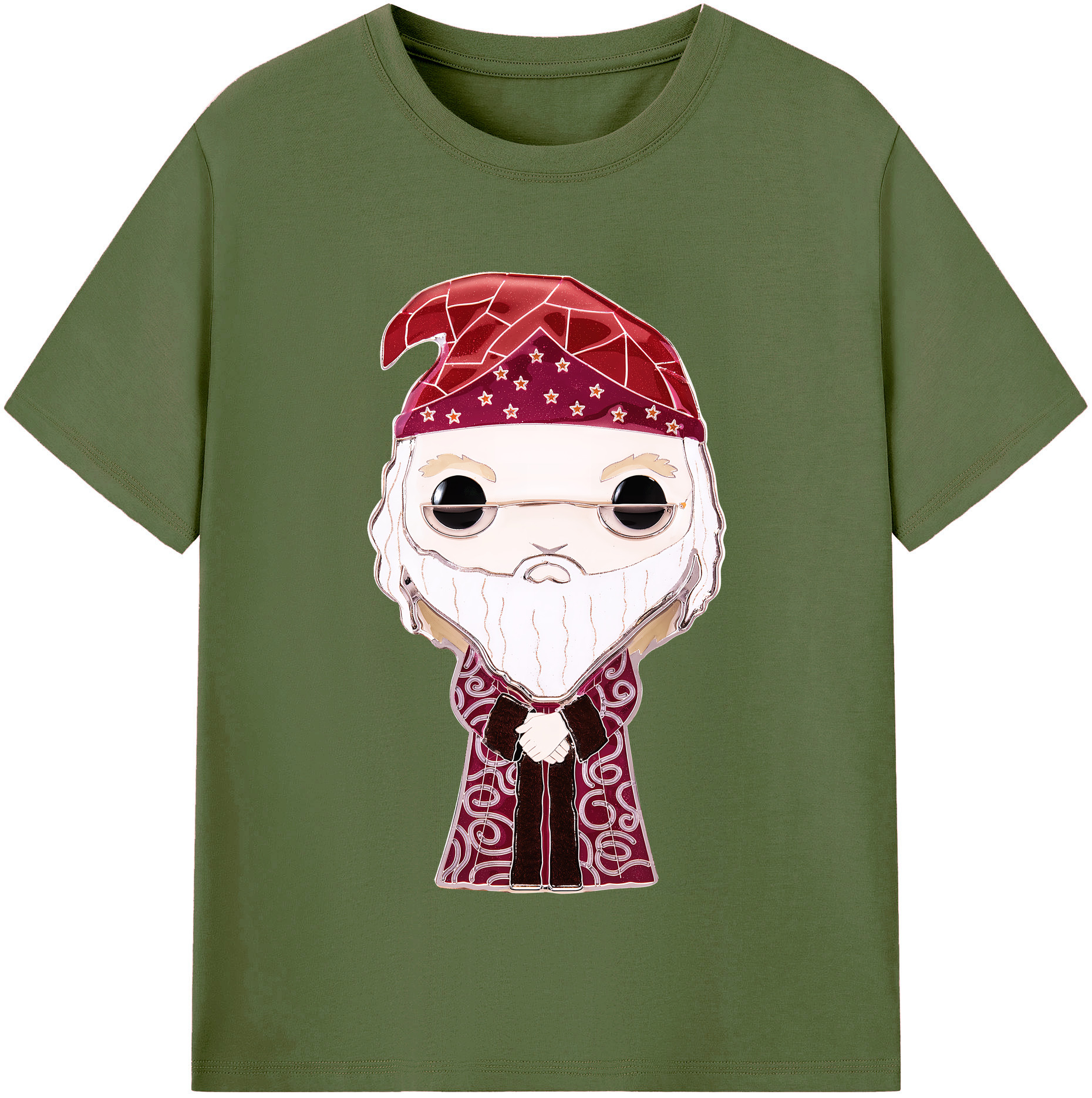 （画像用） Harry Potter ハリー・ポッターシリーズ 綿100％半袖Tシャツ（フロントプリント）